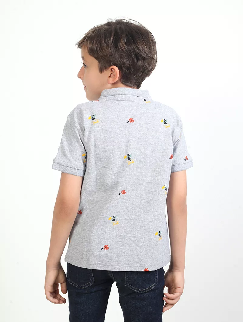 Polo imprimé